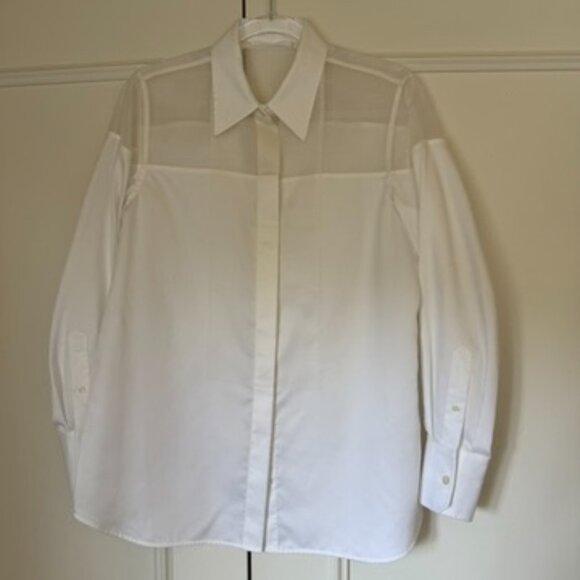 Helmut Lang White Tux Shirt - Size Small (runs large) - Picture 4 of 9